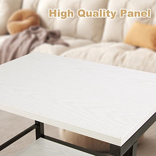 Yierya Upgrade Printer Stand, Computer Tower Stand, 3-Tier Printer Cart Under Desk With Storage, Machine Cart With Wheels And Adjustable Table Top, Heavy Duty Storage Rack For Office And Home(Cream) #TOP3