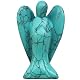 Energiesteine Lovionus89 Grünes Howlite-Türkis Engel Statue