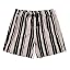 Black Khaki Striped