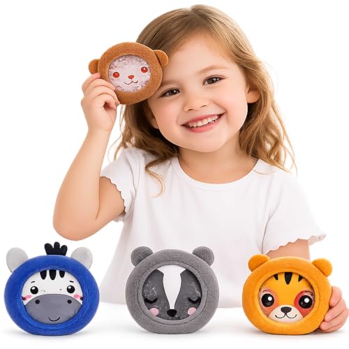 Image of ZOMAPLE Boo Boo Ice Packs for Kids, 4 Pack, Girls Set A – Calm Tears Fast with Hot & Cold Relief – Leakproof, Flexible When Frozen, BPA & PVC Free Gel – Kids Ice Packs for Boo Boos in Animal Designs