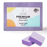 Artist Land Purple Mini Buffer Set 80/100 Grit – 50 Ct - Professional Grade Salon Quality Nail Buffi