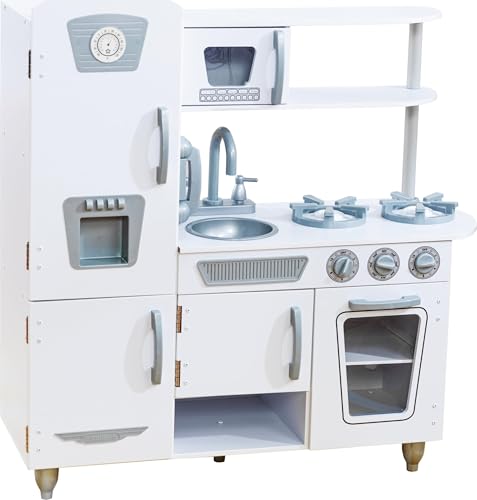 KidKraft Vintage Wooden Play Kitchen with Pretend...