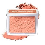 MCoBeauty - Glow Up pH Powder Blush - Silky Finish With Soft Matte Texture Blusher Powder - Peach Shade - Face Make-up With Blendable Formula For Everyday Use