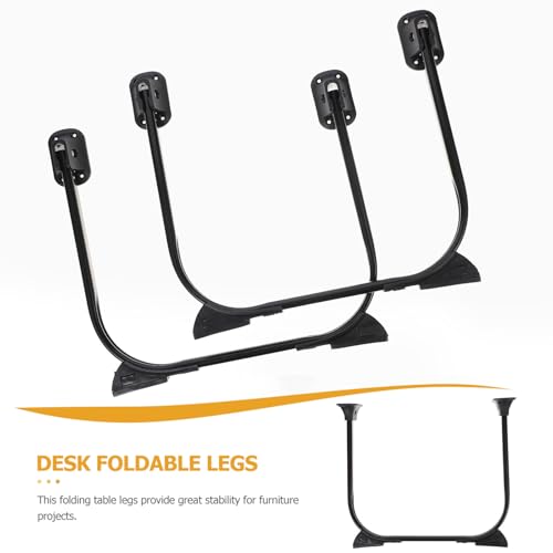Patas de mesa plegables con estructura metálica y alta solidez 4