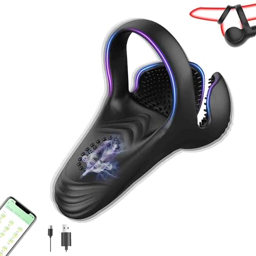 Neumann Massager for Men - 2026 Upgrade Novelty Therapy Massager with Remote Control Waterproof and Rechargeable Massage for Muscle Relaxation & Relief (APP Control)