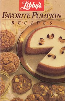 Unknown Binding Libby's Favorite Pumpkin Recipes Book