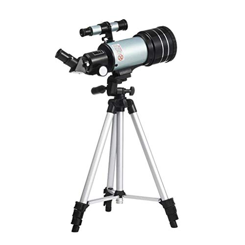 Telescopio Astronómico Refractor 70 mm 150X con Trípode Ajustable miniatura 1