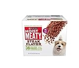 Purina Moist & Meaty Wet Dog Food; Steak Flavor - 36 ct. Pouch (3 Pack (36 ct.))