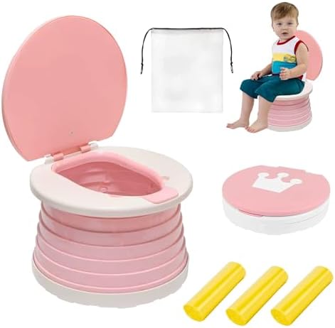 Portable Potty for Toddler,Travel Potty Seat for Toddler,Travel Toilet Kids
