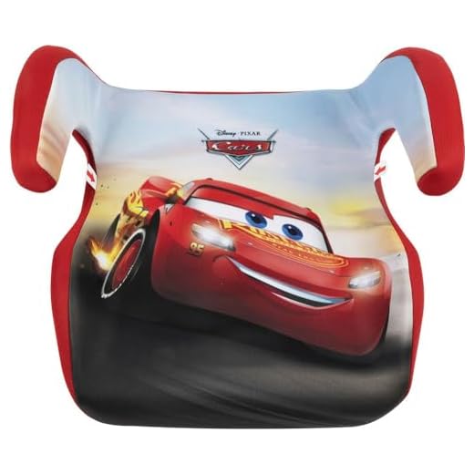 Disney Cars Elevador Grupo 2-3 (de 15 a 36 kg) Silla Niño Roja Saetta Mcqueen