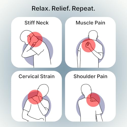 Image of pTron Ergova O2 100% Memory Foam Cervical Neck Pillow, Improves Posture, Spinal Alignment, Neck Pain Relief Cushion, Queen Size 19x11x3.5 inch, Breathable & Washable Zip Cover (White)