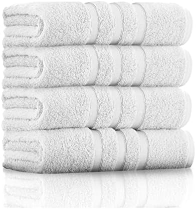 GC GAVENO CAVAILIA 550 GSM Hand Towels - Pack of 2 - Egyptian Cotton Towel - Highly Absorbent & Quick Dry Bathroom Towels Sets - Washable Spa Saloon Gym Towel, Duck Egg