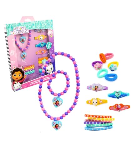 Gabby's Dollhouse Accessori Set 18 Pezzi - in Confezione Regalo 18,5x2,5x23,5 cm
