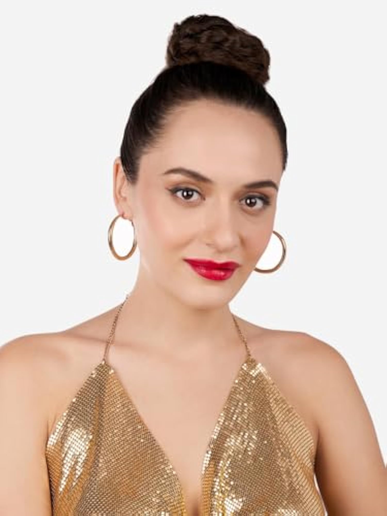 Contemporary Statement Hoop Earrings for Women