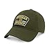 Veterans for Trump Dad Hat Cotton Ball Cap Baseball Cap Hand Wash PC101 (Army Green)