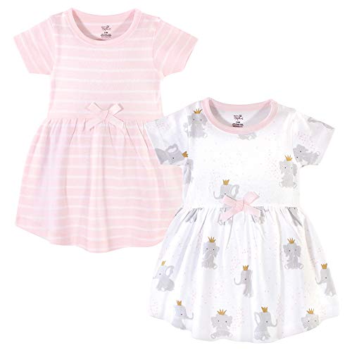 Image of Hudson Baby Girl's Cotton Dresses