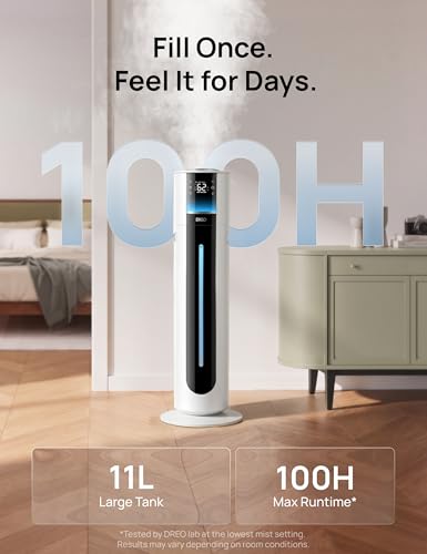 DREO 11L Smart Humidifier 747S Large Room 700 ft², 100H Runtime, 21dB Quiet - Image 3