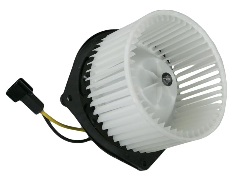 Image of TRQ A /C Heater Blower Motor w /Fan Cage Front for 90-03 Dodge Van Full Size