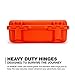 Nanuk 925 Waterproof Hard Case with Foam Insert for DJI Mavic 3 & Mavic 3 Classic - Fly More/Cine Premium Combo - Orange