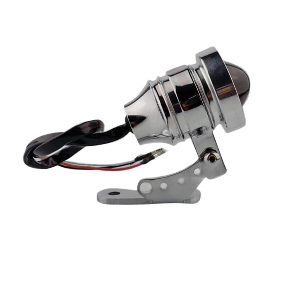 Moto Borde Trasero Freno Marcha Luz LUZ DE Freno Trasera Universal para Motocicleta, para Bobber ATV para Chopper, Intermitente