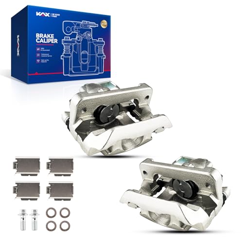 Image of KAX Disc Brake Caliper Assembly with Bracket Fit for 2004-2007 Freestar, 2004-2007 Monterey, 2pc Rear Left and Right