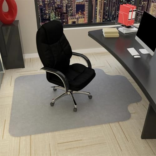 Tapis de chaise de bureau antidérapant pour sol dur et moquette