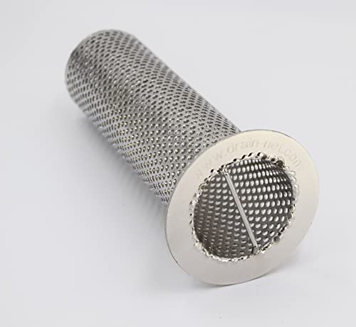 Colador comercial para desagüe de piso de 3" de acero inoxidable miniatura 7