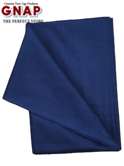 Image of Cotton Lining Cloth 2.5 Meter | for Kurta | Womens Dresses| Lining Materials | Stiching Material (Navy Blue)