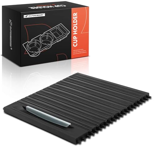 Portavasos negro compatible con BMW X5 2014-2018 X6 2015-2019