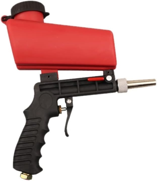 Adjustable Sandblasting Gun 90psi Portable Sand Blaster Sand Blasting Machine Gravity Small Handheld Pneumatic Blasting Gun Set