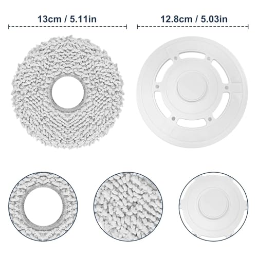 Plateau de serpillière Deebot T20 Omni avec support rotatif ultra-fixant