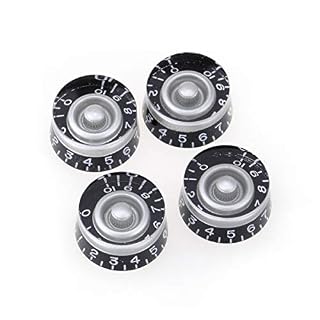 Musiclily Pro Métrique 18 Splines Bouton de Potentiomètre Speed Knobs pour l’Asie Import Guitare Basse Split Shaft Pots… - Les Beatles, Paul McCartney, John Lennon, RIngo Starr, George Harrison
