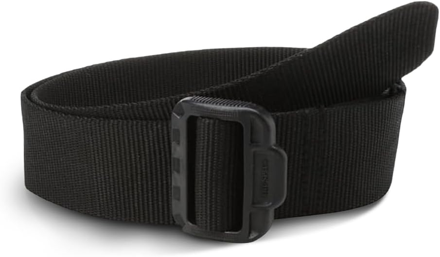 Tru-Spec Security Friendly Tactical Belt - Durable, Rip-Resistant Nylon Belts for Men and Women with Non-Metallic Buckle