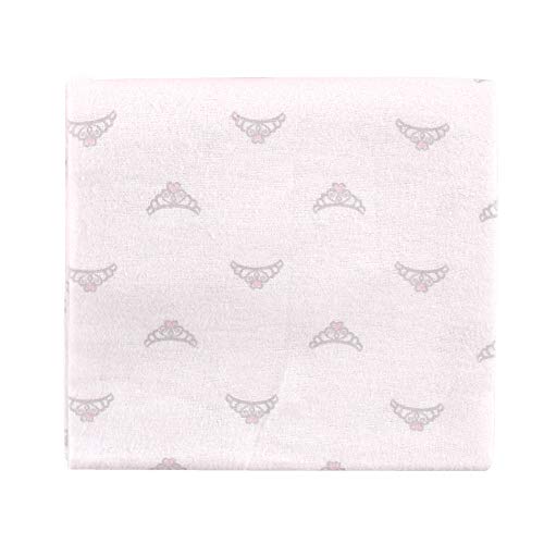 Image of Luvable Friends Unisex Baby Cotton Flannel Receiving Blankets, Tiara 84-Pack, One Size