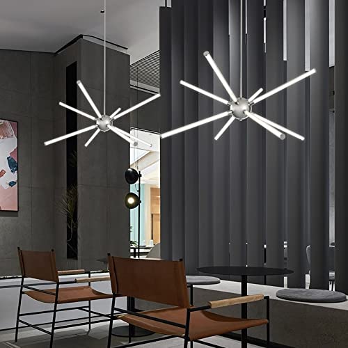 Chandelier LED modernes idéal pour éclairer un salon sombre