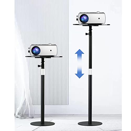 Sunesa Projector Stand Floor Projector Bracket Metal General-Purpose Section Can Be Raised Telescopic Landing Section Non-Perforated Projector Projector Mount (Color : Brass) #TOP5