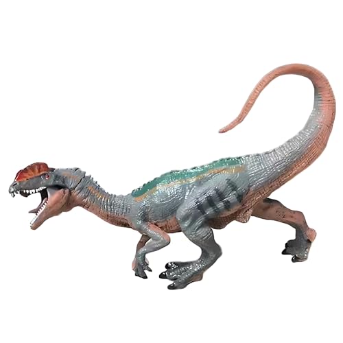 Image of Dilophosaurus Toy Dinosaur Action Figure, Realistic Dilophosourus Big Dinosaurs Toys for Kids, Dilophosaurus Dinosaur Toy for Play and Display, Jurassic Dino Toys for Boys & Girls (Dilophosaurus)