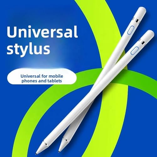 Image of Universal Rechargeable Stylus Pen with Fine Tip for Touchscreens, Digital Pencil for Writing, Drawing, Sketching & Notes - Works with Android & iOS
