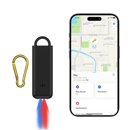 Personal Safety Alarm & GPS with Apple Find My, 130dB Siren