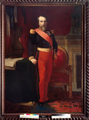 Affiche Arts Portrait Napoléon III Hippolyte Flandrin 60x90cm