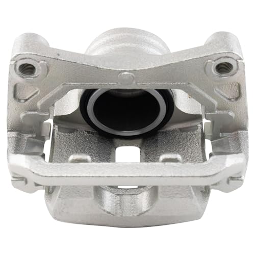 Image of TRQ Front Driver and Passenger Side Brake Caliper Set Caliper Brackets Compatible with 03-07 Nissan Murano