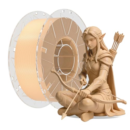 Image of Creality 3D Printer RFID Filament, Hyper PLA Filament 1.75mm Bundle for 3D Printing, Hyper PLA RFID Filament No-Tangling High Precision, 1KG(2.2 lbs) Spool (Skin)