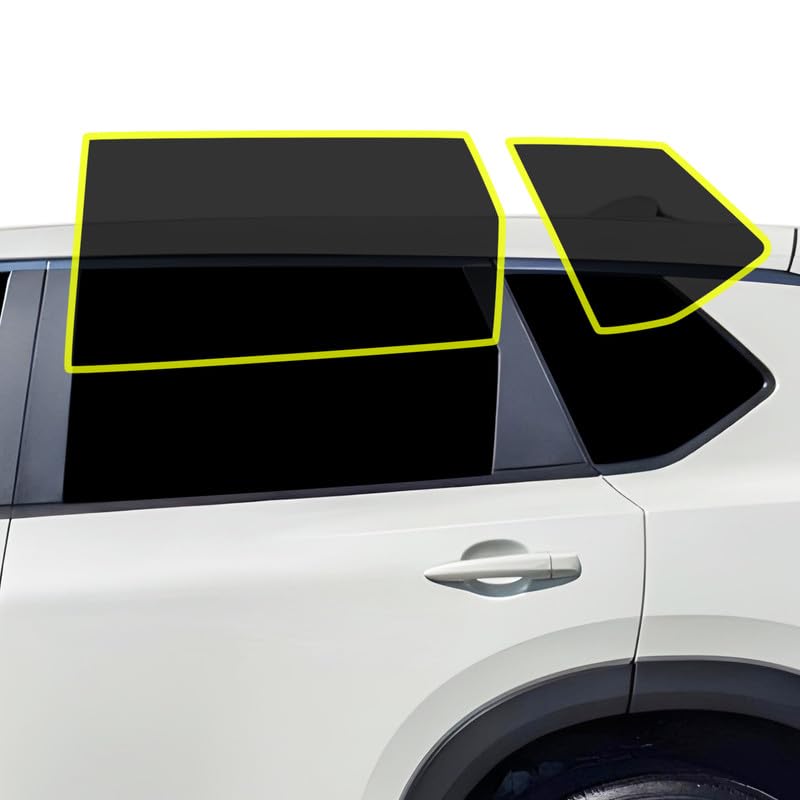 BOGAR TECH DESIGNS - Premium Nano Ceramic Precut Window Tint Film Kit Compatible with Nissan Rogue 2014-2020 Rear, 35%