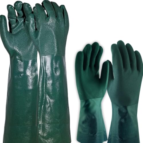 Luva LONGA 46 PVC Agentes Químicos,mecânicos,térmico,biológico