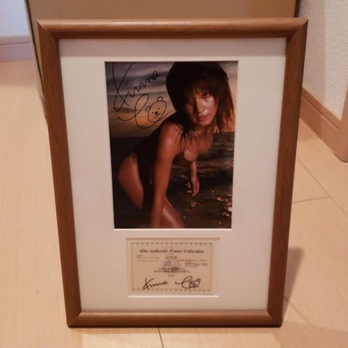 熊田曜子のサイン入り 証明書付 額入りのサムネイル