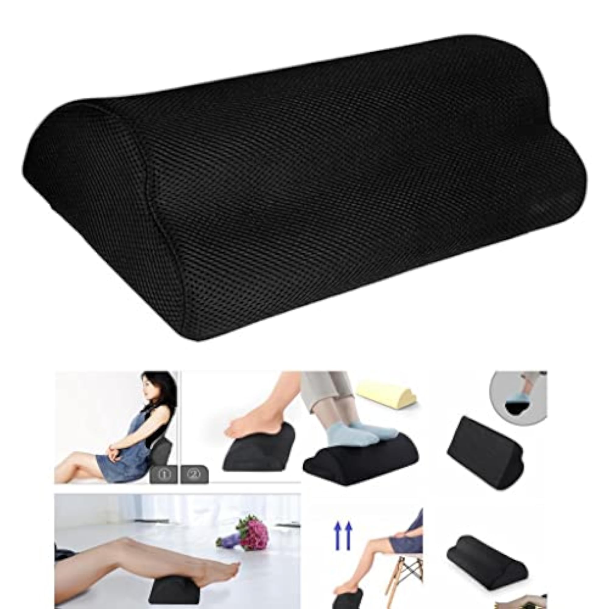 Foot Rest Under Desk Non-Slip Ergonomic Cushion