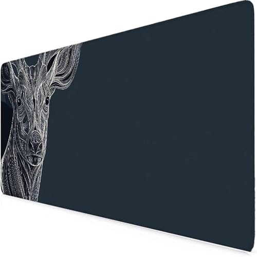 Tapis de souris gaming haute précision antidérapant et imperméable format XXL