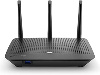Linksys EA7500-4B Max-Stream WiFi 5 Router: AC1900, Dual-Band Wireless Home Network, Gaming & Streaming, Gigabit Ethernet, MU-MIMO, 1,500 sq ft Range