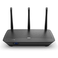 Linksys EA7500-4B Max-Stream WiFi 5 Router: AC1900, Dual-Band Wireless Home Network, Gaming &amp; Streaming, Gigabit Ethernet, MU-MIMO, 1,500 sq ft Range