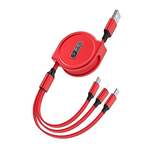 Gilary (Multi Charging Cable, 3 in 1 Nylon Braided Fast Charging Cable for iPhone Micro USB Type C Mobile Phone | Multi Colour | (B09CPV49HB) Amazon Price History, Amazon Price Tracker